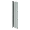 Prime-Line 12 in. Gray Painted Steel Constructed Latch Shield, For Swing-In Doors Single Pack U 9513